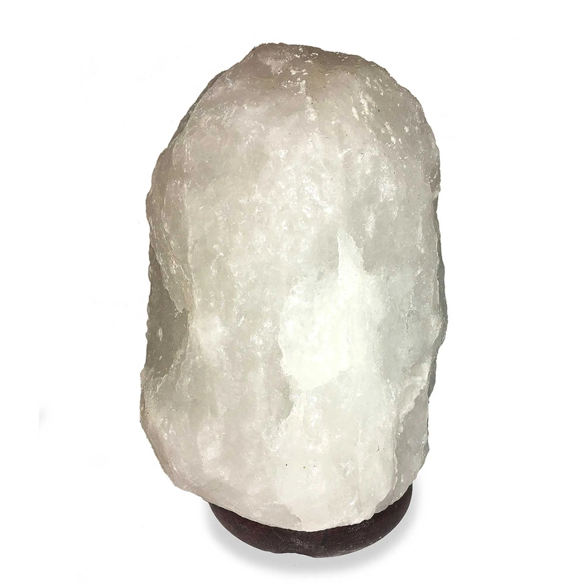 12V 12W 3-5 kg Himalayan White Salt Lamp | Natural Crystal Rock Unique Shape Lamp