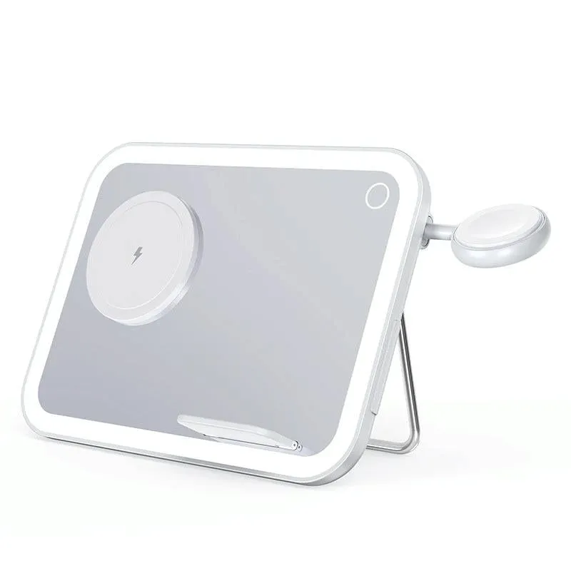 15W 3 In 1 Magnetic Led Makeup Mirror Charger