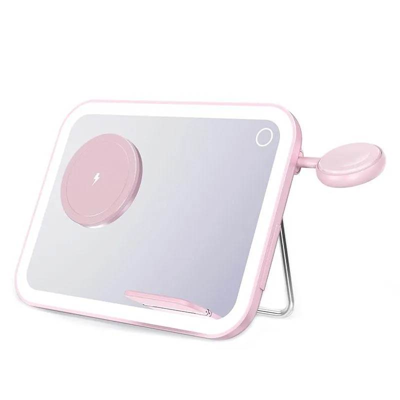 15W 3 In 1 Magnetic Led Makeup Mirror Charger