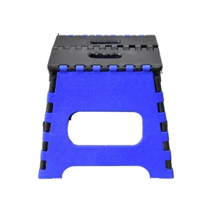 1Pc 12Inches Folding Step Stool for Adults and Kids, Also For Kitchen Stepping With (5Ply Brown Box)