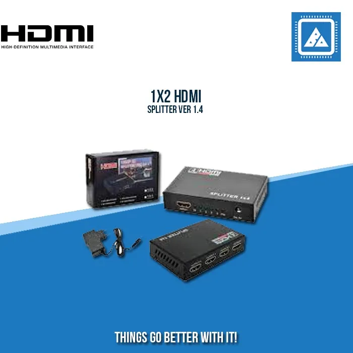 1x2 HDMI SPLITTER VER 1.4