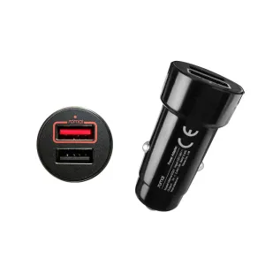 2 Port Usb Car Charger For Dash Cams