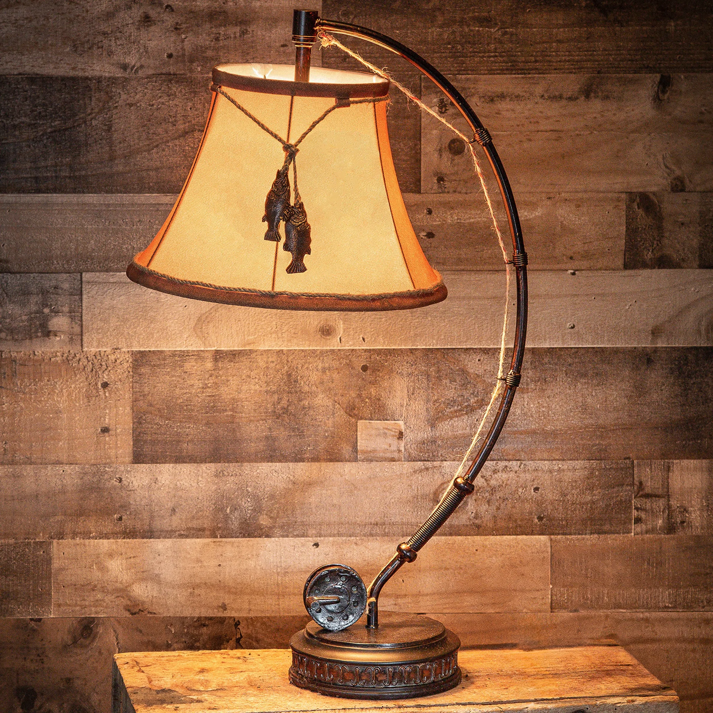 25.5"H Catch of the Day Table Lamp