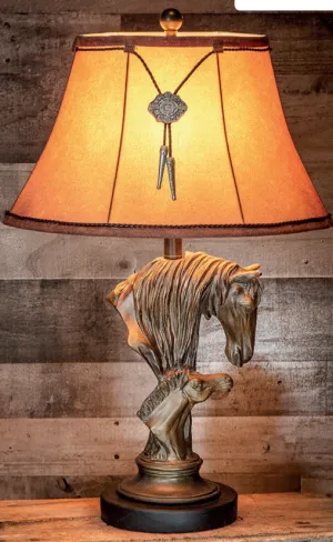 28.5" Horse   Colt Table Lamp