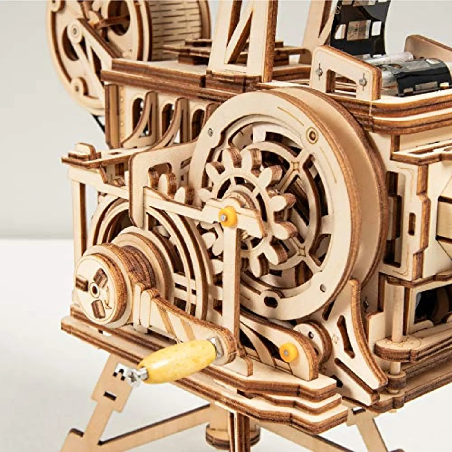 3D Wooden Puzzle Mechanical Model Kits for Adults DIY Craft Kits Vitascope