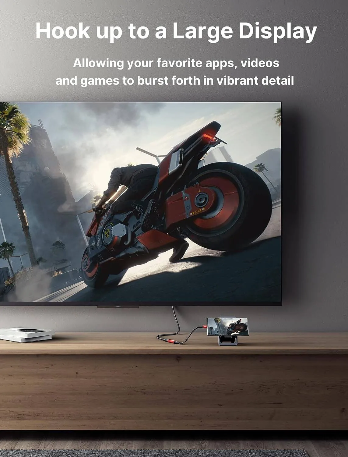 4K USB-C to HDMI Cable 2K@144Hz