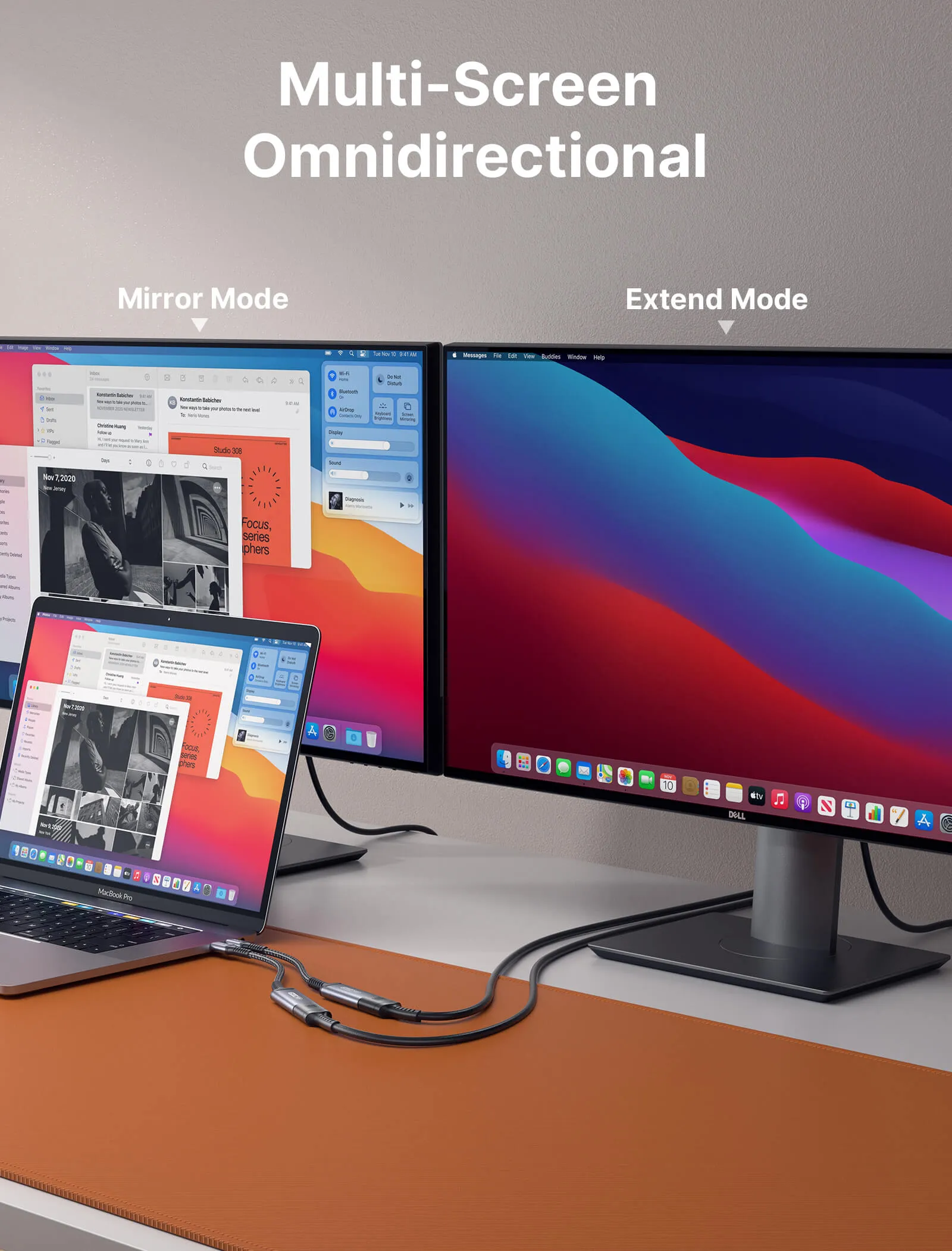 4K USB-C to HDMI Cable 2K@144Hz