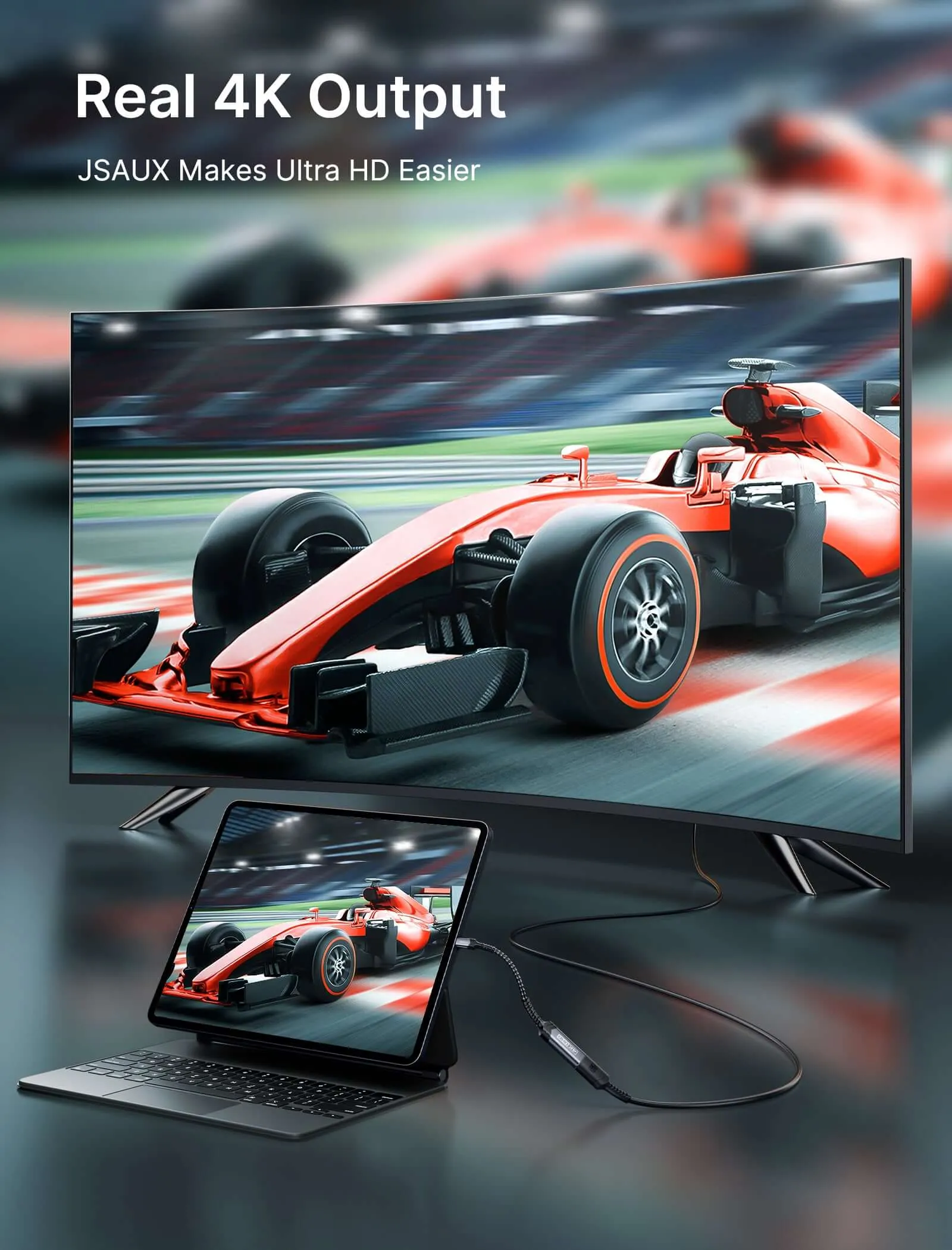 4K@30Hz USB-C to HDMI Cable