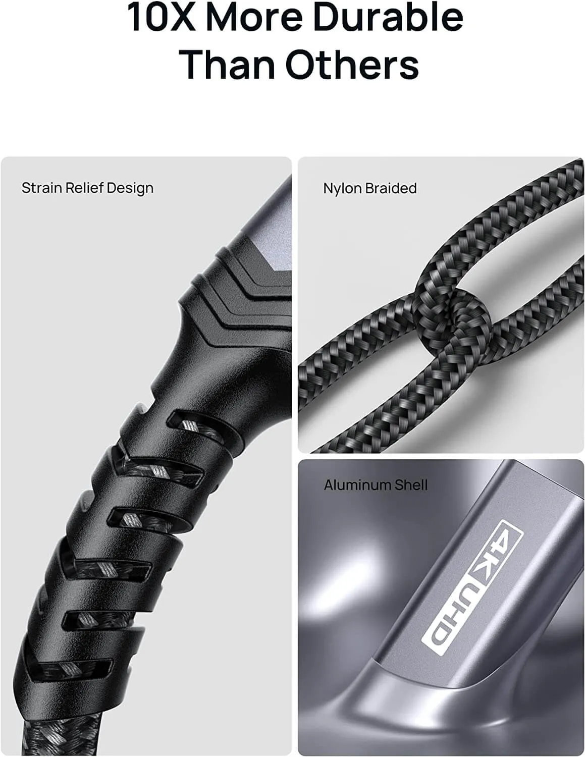 4K@30Hz USB-C to HDMI Cable