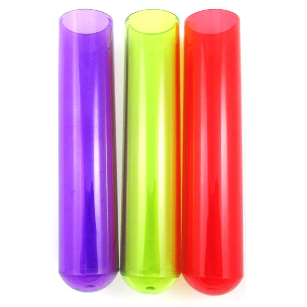 6 Plastic Shot Glasses Test Tube Bar Shatter Proof Rack Stand Holder Party Set