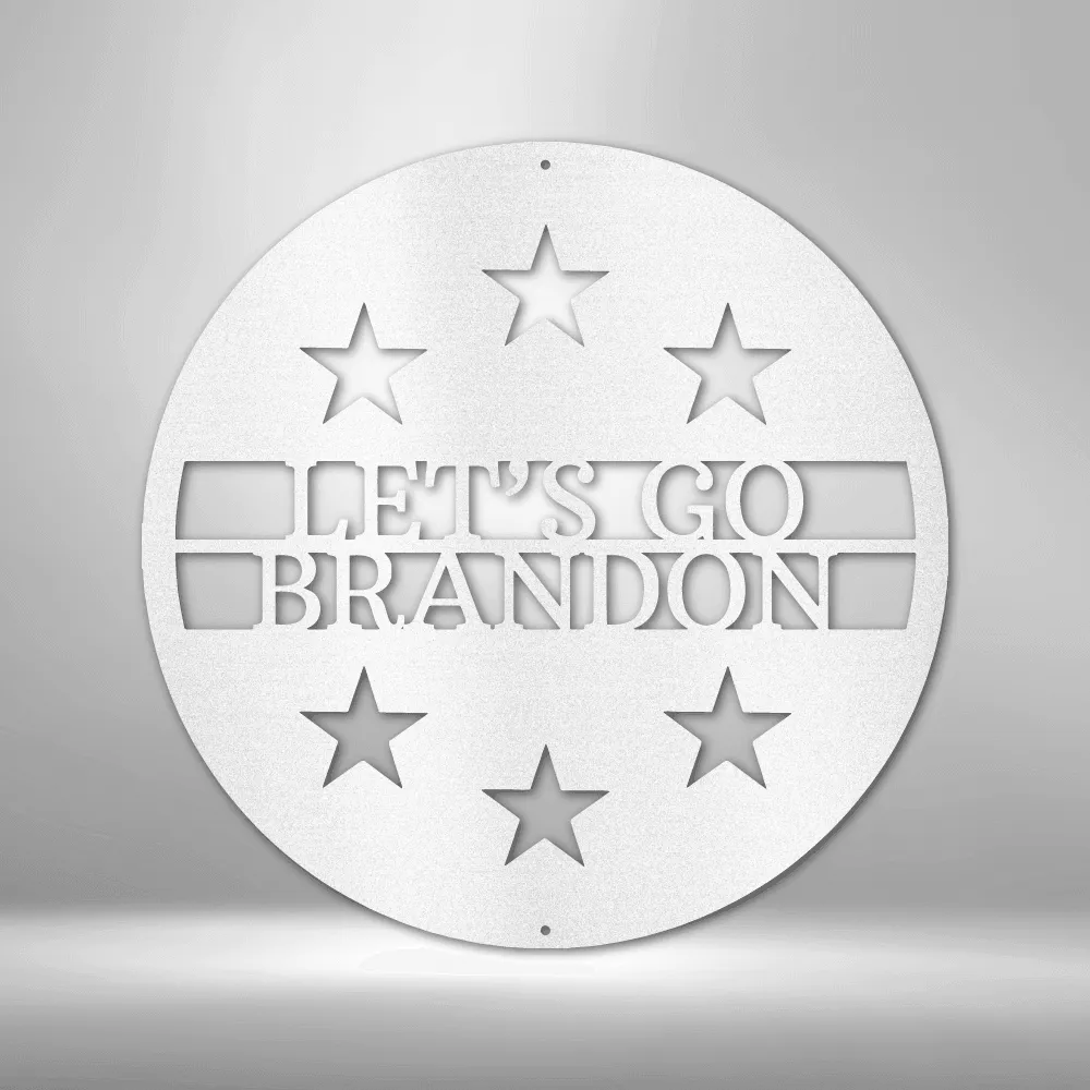 6 Star Monogram - Steel Sign