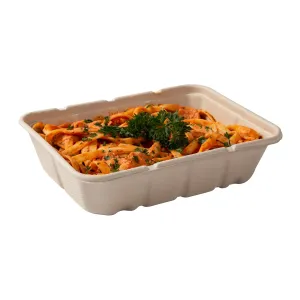 7 x 9 x 2.25" Shallow Tan Tub, Case of 200