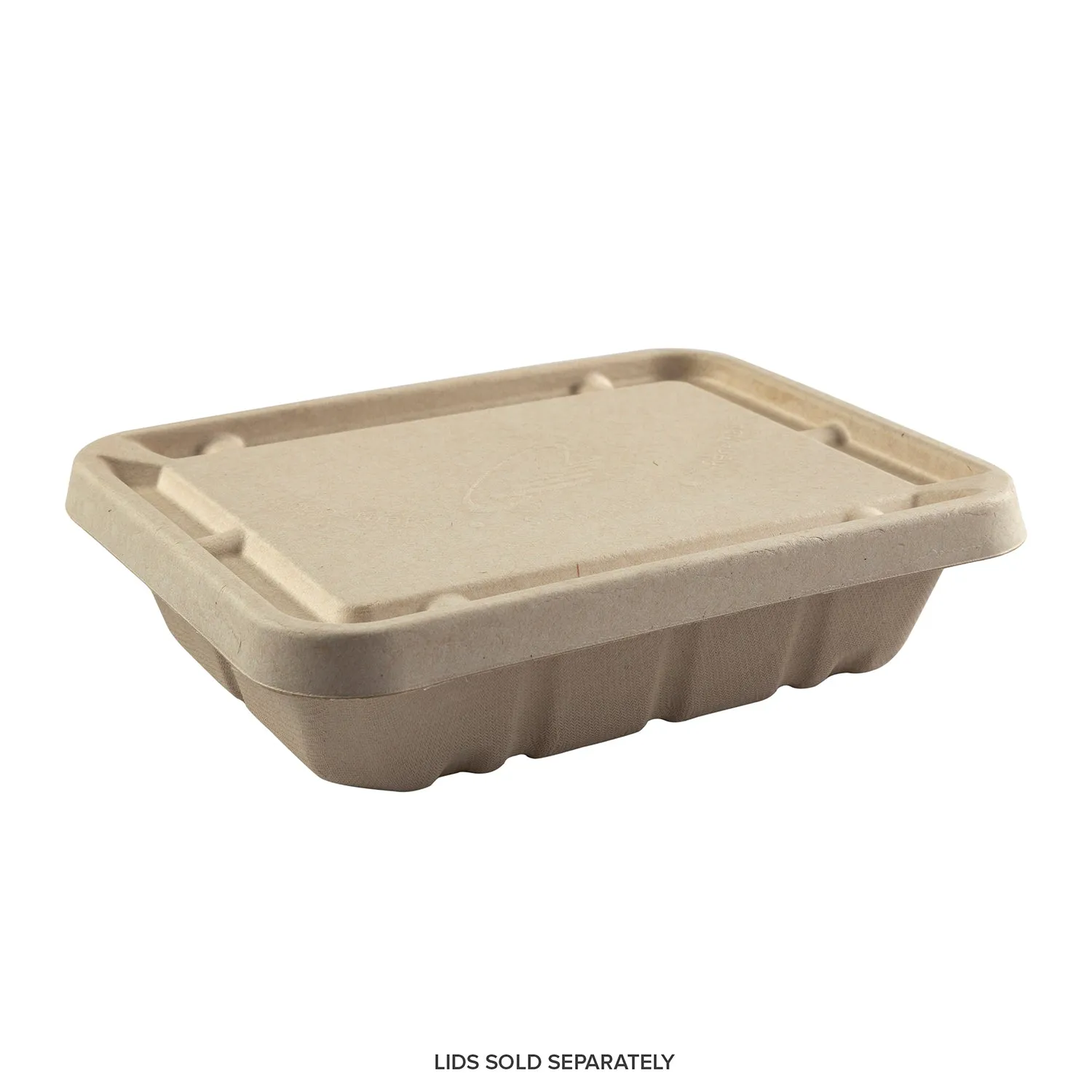 7 x 9 x 2.25" Shallow Tan Tub, Case of 200