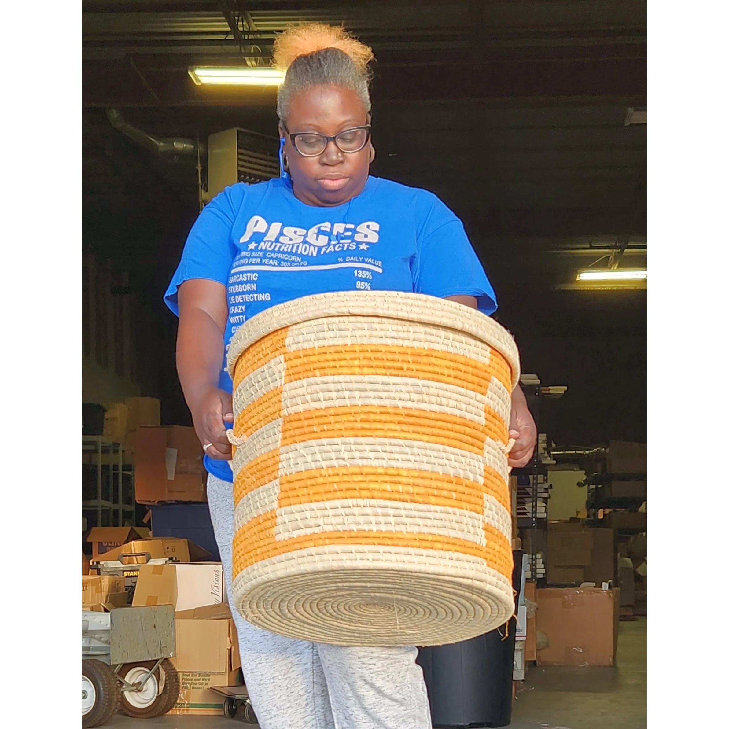 Aintsoa Madagascar African Basket