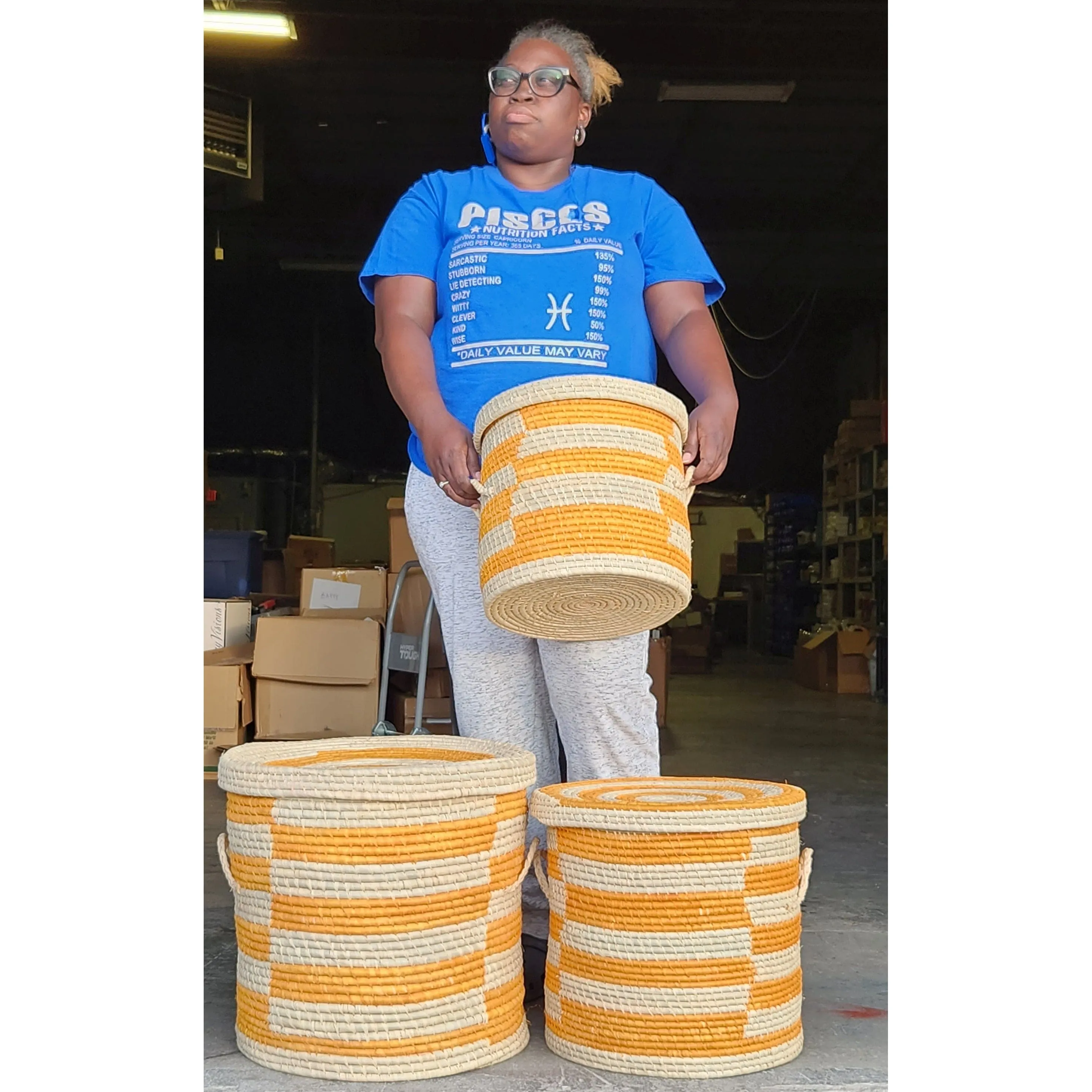 Aintsoa Madagascar African Basket