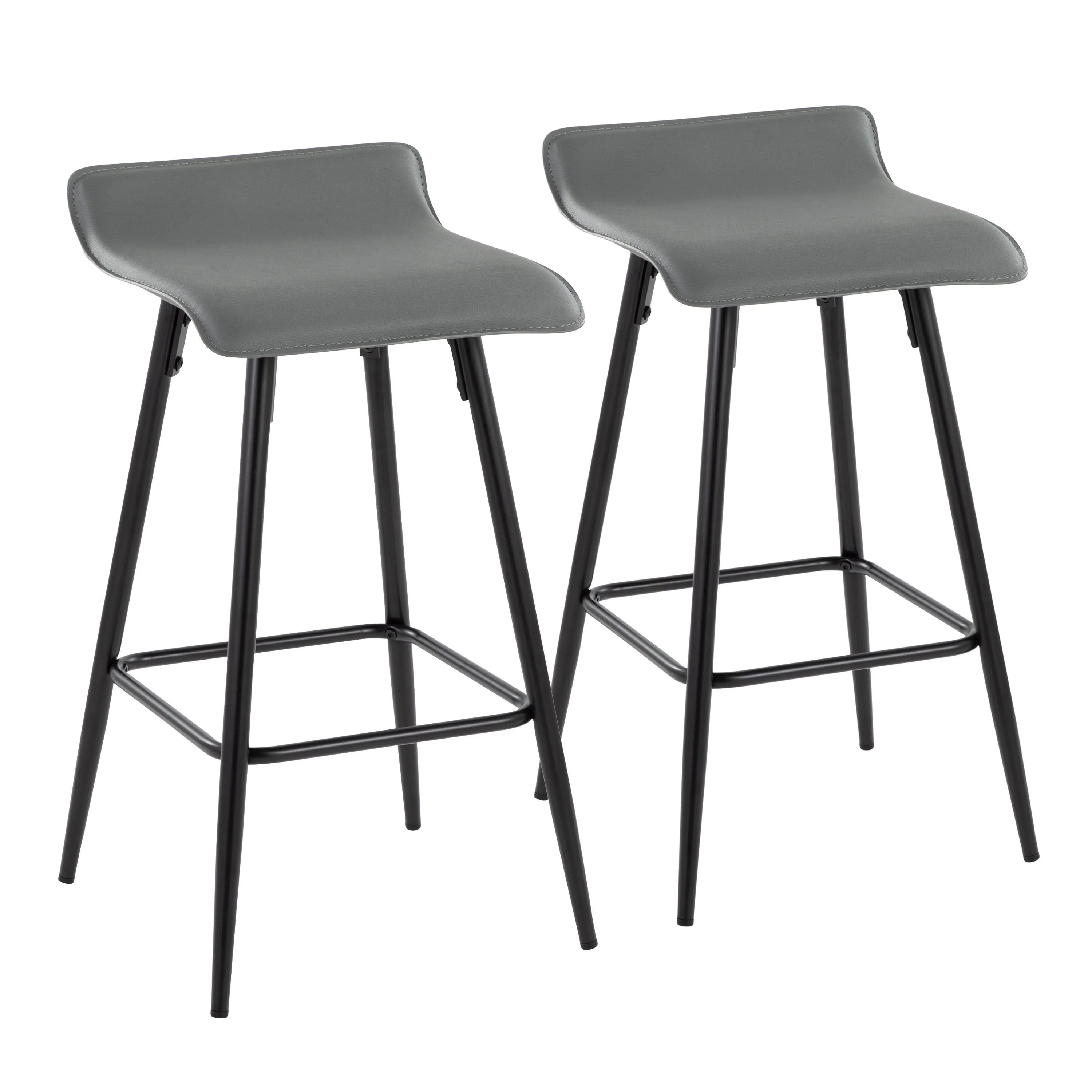 Ale - Contemporary Fixed Height Counter Stool (Set of 2) by Couch.com