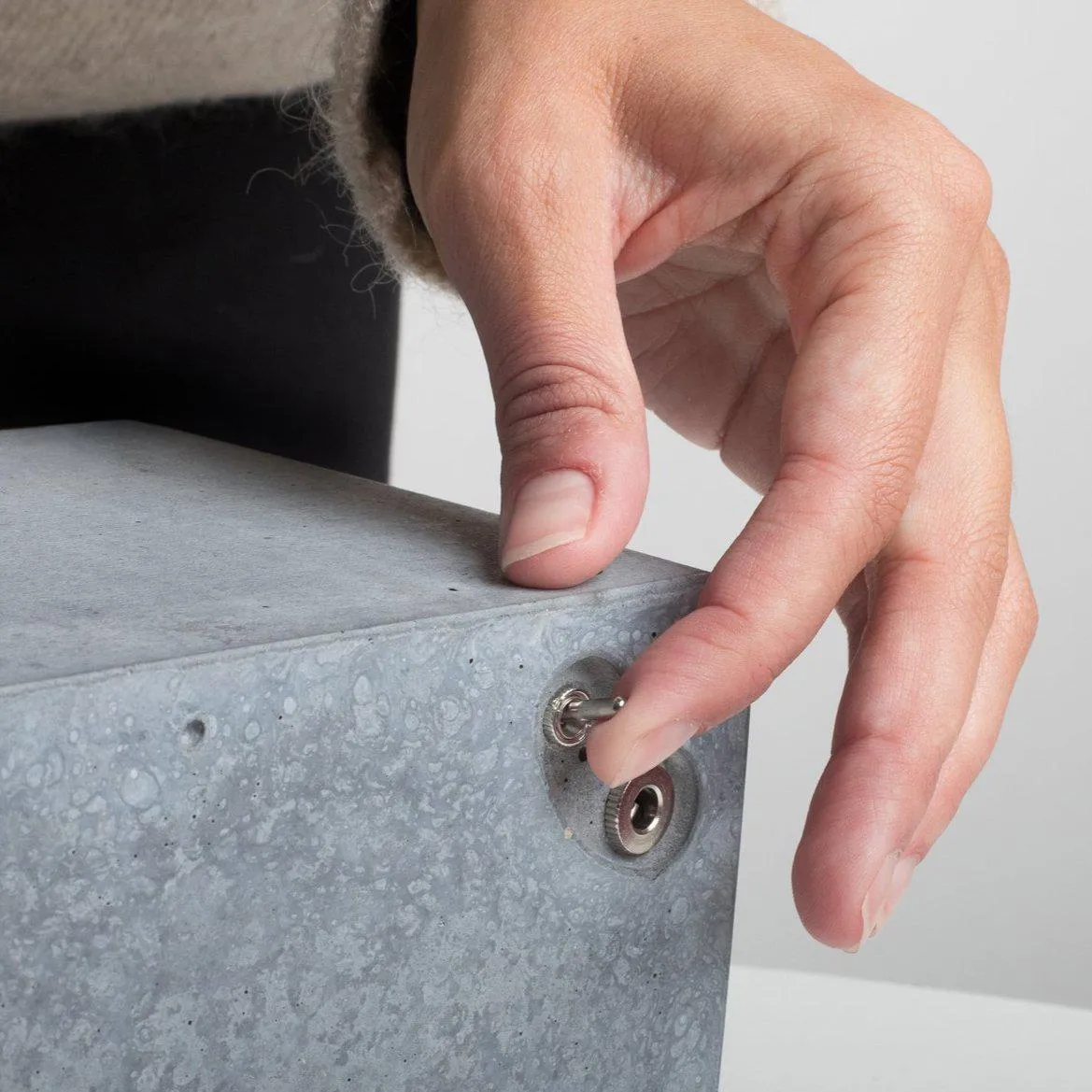 Anthracite Concrete Bluetooth Speaker