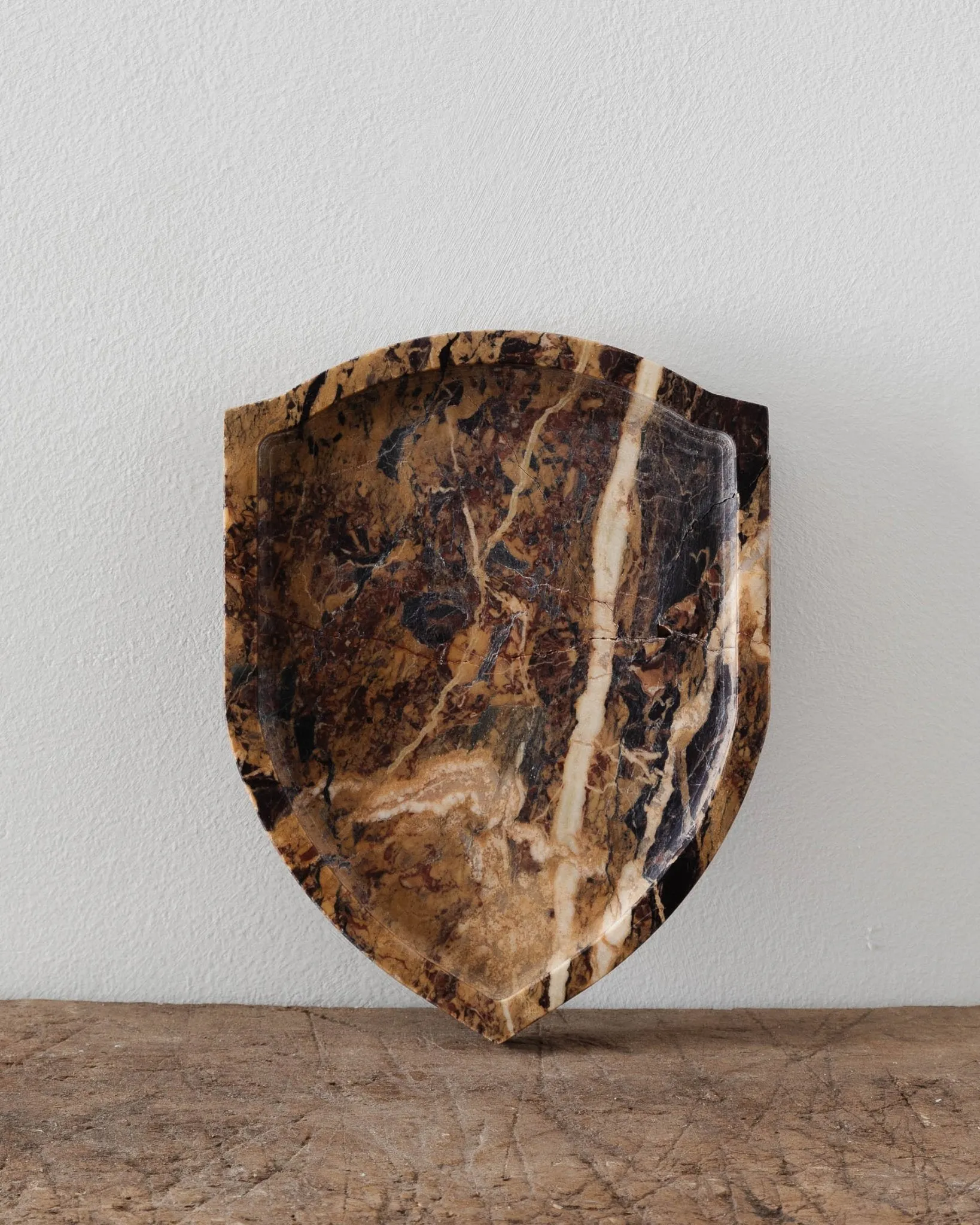 Arched Marble Crest Tray