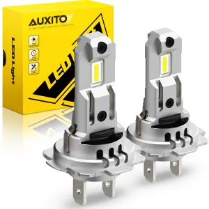 AUXITO H7 LED Bulb 30W 10000LM 6500K Cool White with Cooling Fan
