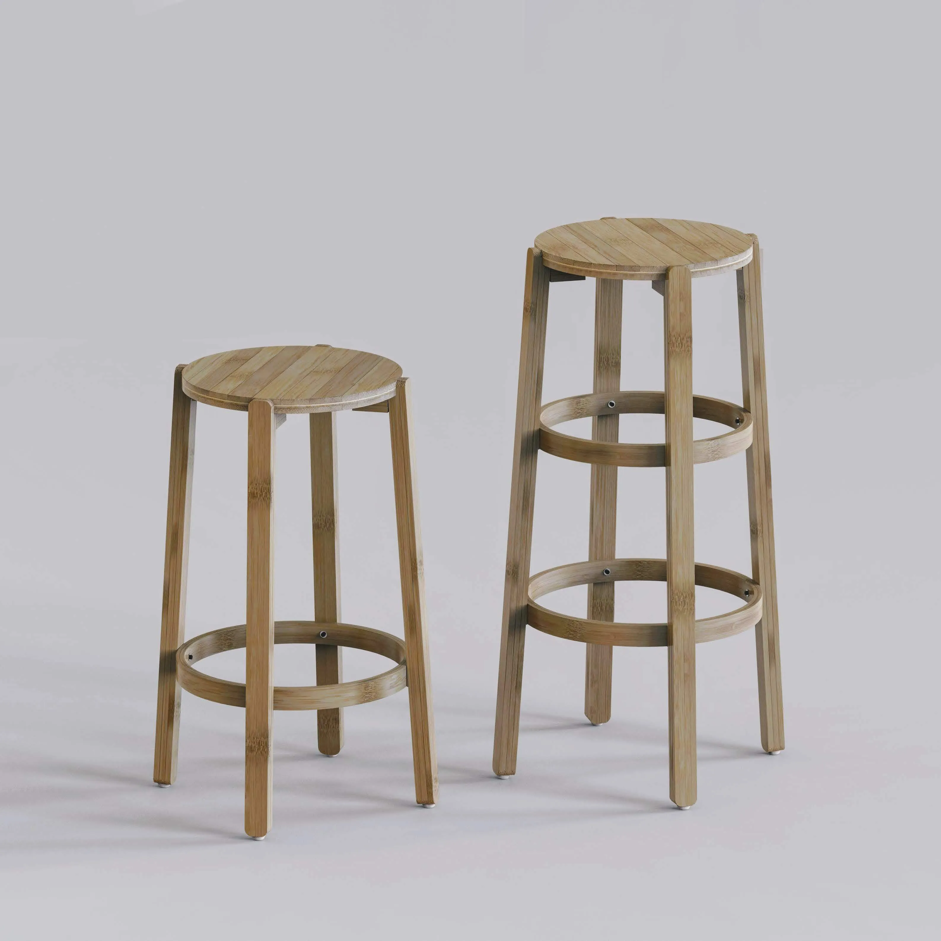 Baar Bamboo Stool