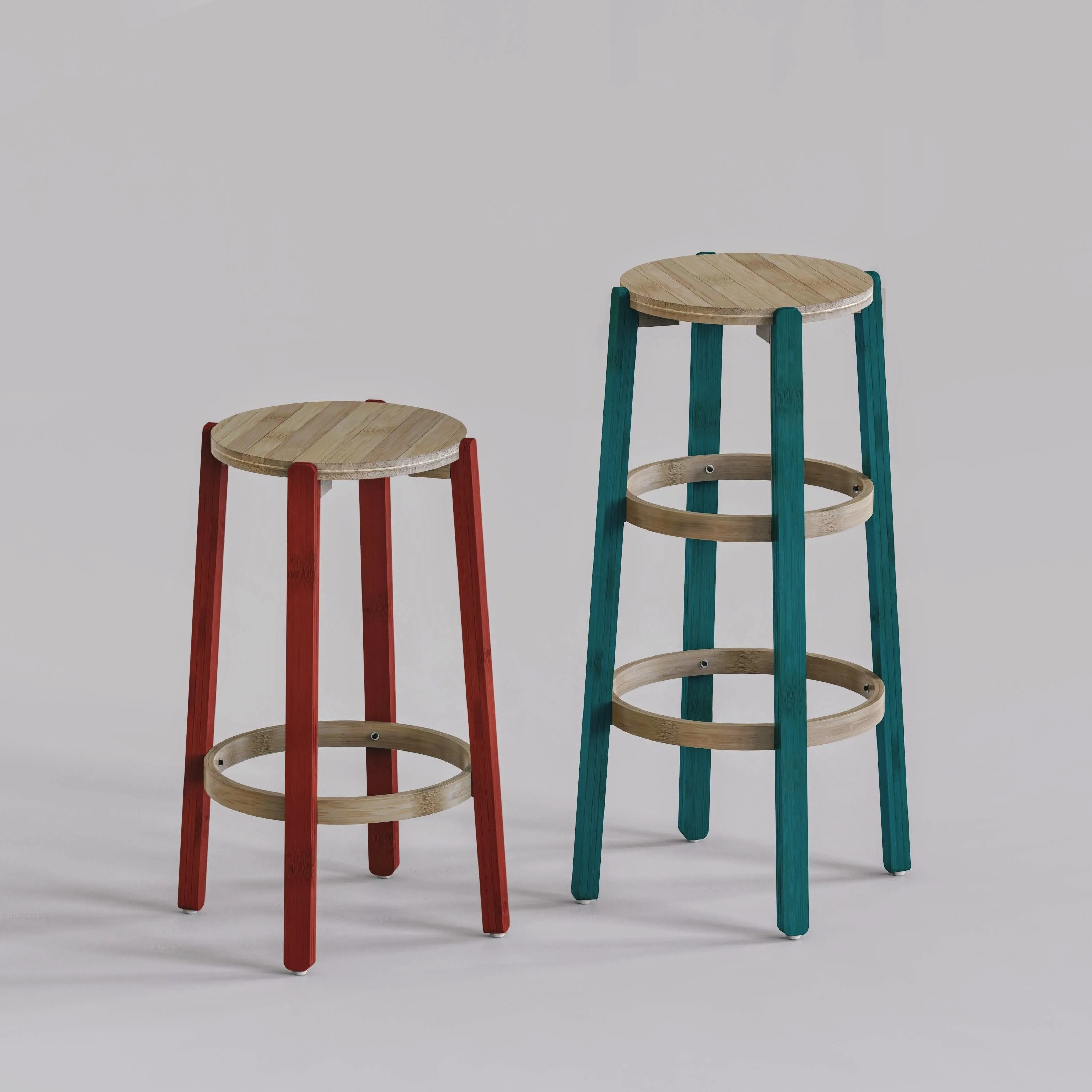 Baar Bamboo Stool