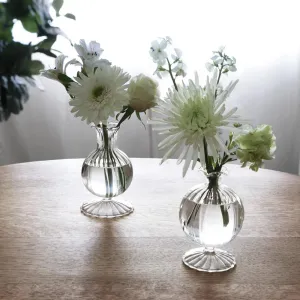 Beatriz Ball Glass Cambridge Louise 5" Bud Vase (Set of 2)