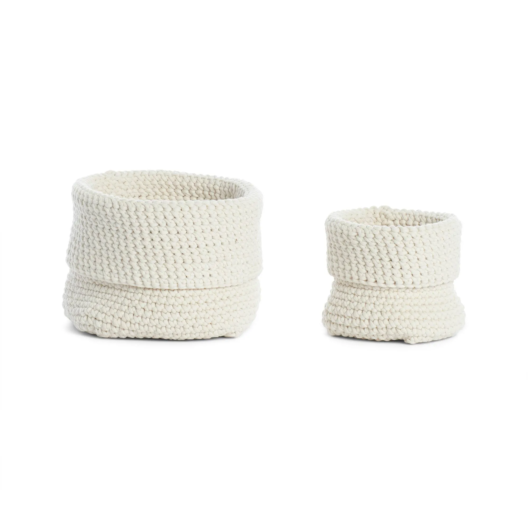 Bernat Beginner Crochet Dynamic Duo Baskets