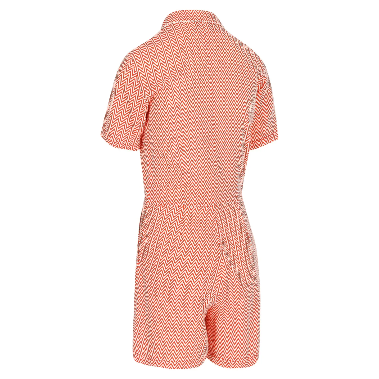 Billie jumpshort zigzag orange - Last size 42