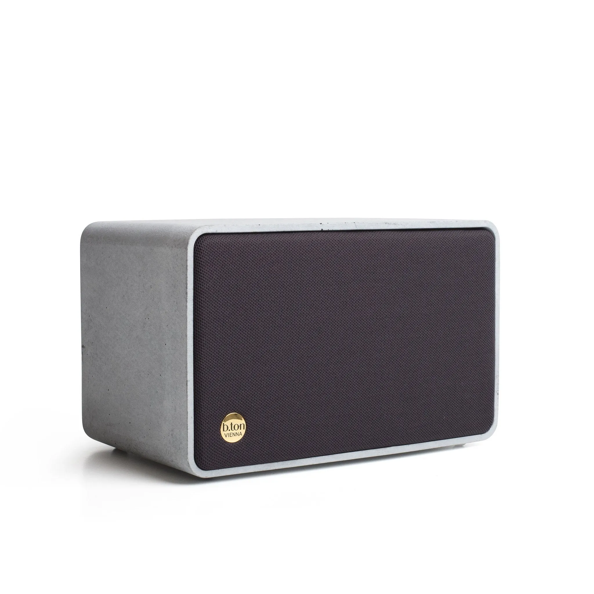 Black Concrete Bluetooth Speaker