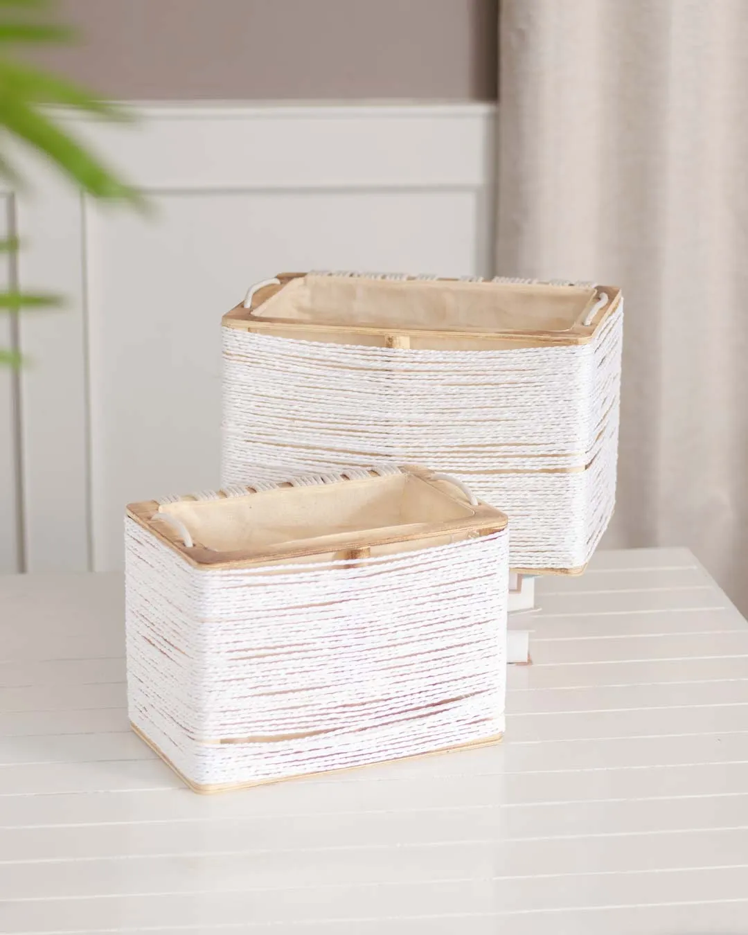 'Boho Chic' Storage Baskets - Set of 2