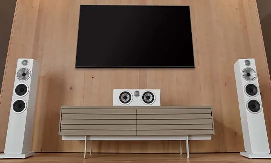 Bowers & Wilkins 706 S3 2-Way Stand Mount Bookshelf Loudspeakers - Pair