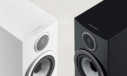 Bowers & Wilkins 706 S3 2-Way Stand Mount Bookshelf Loudspeakers - Pair