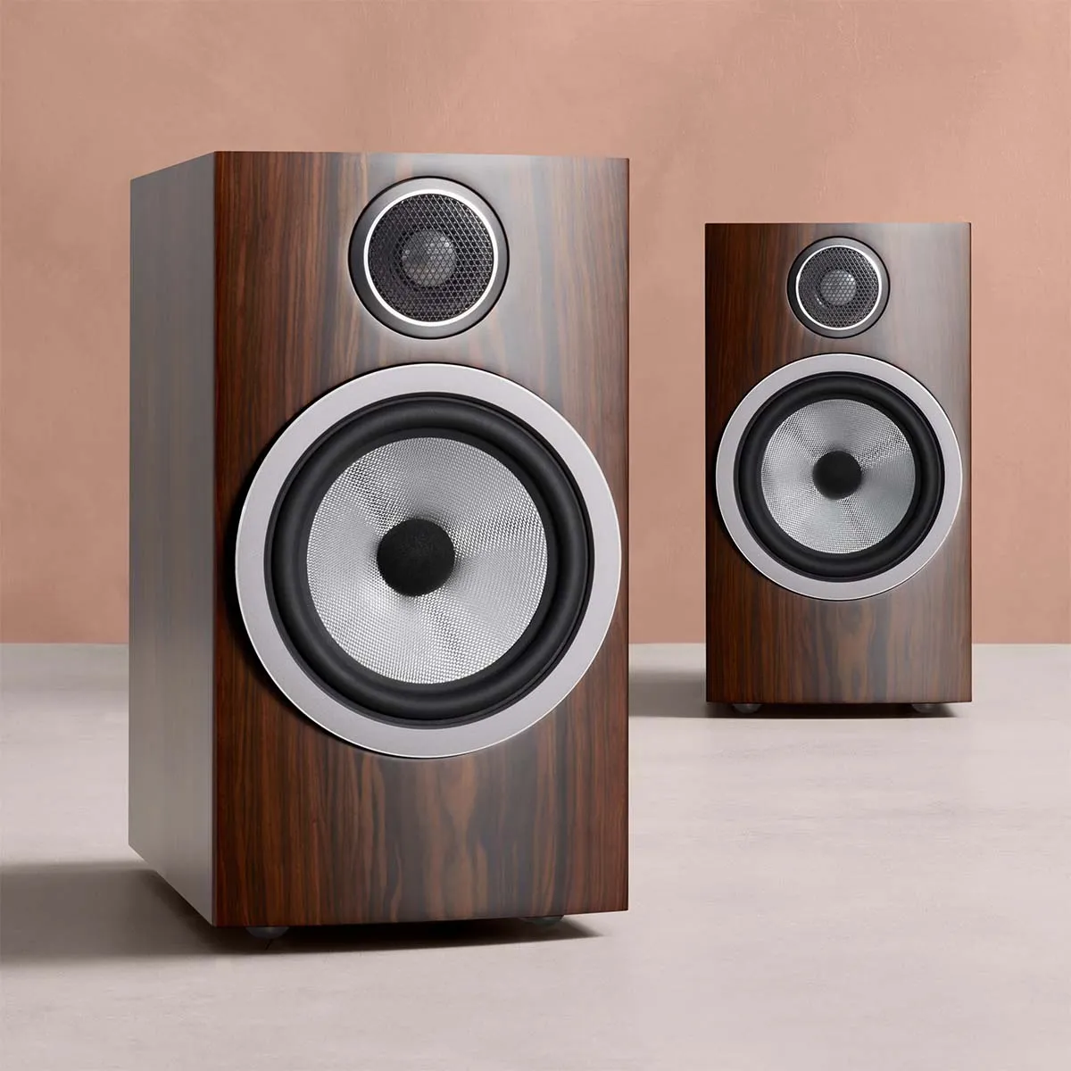 Bowers & Wilkins 706 S3 2-Way Stand Mount Bookshelf Loudspeakers - Pair