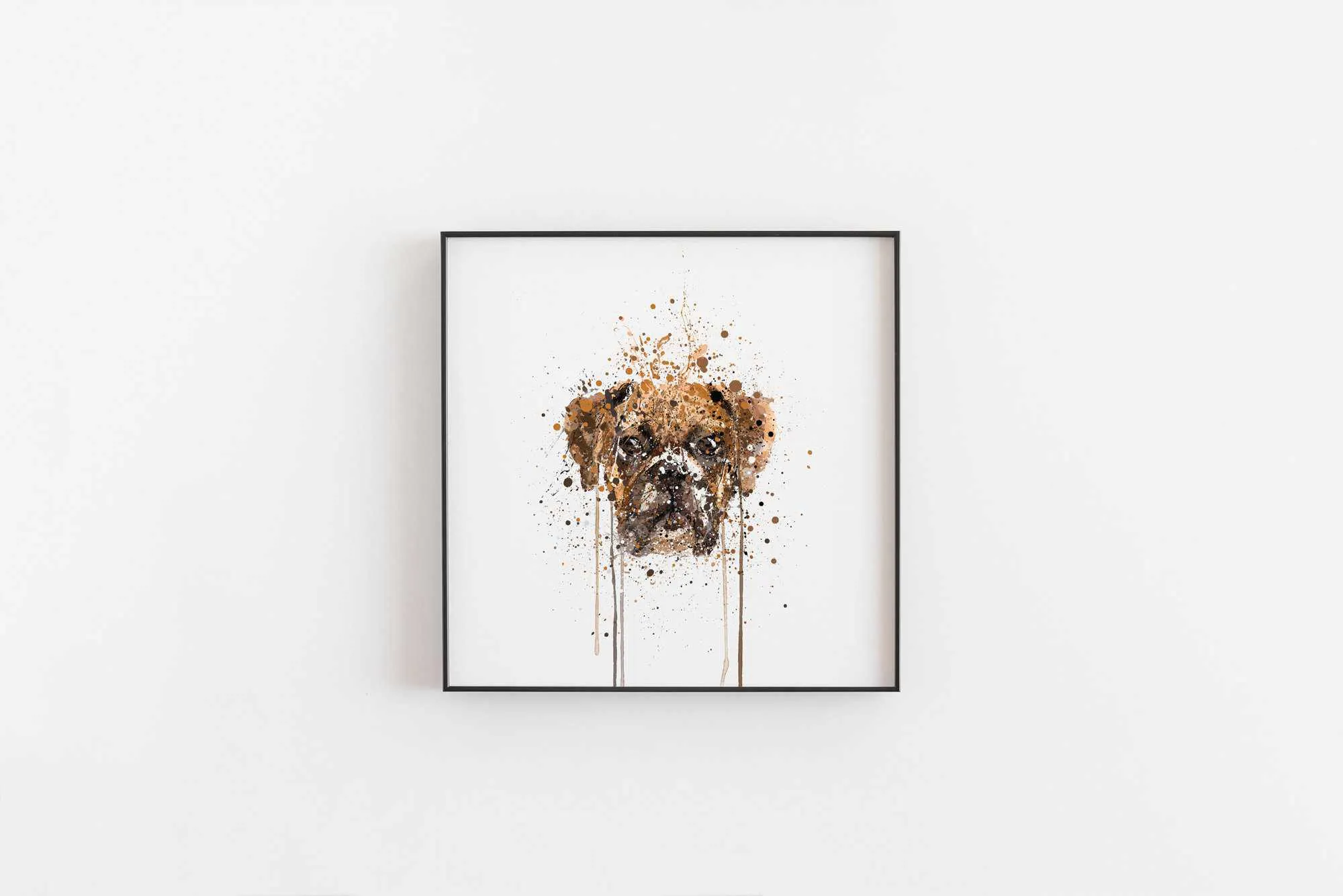 Boxer Wall Art Print
