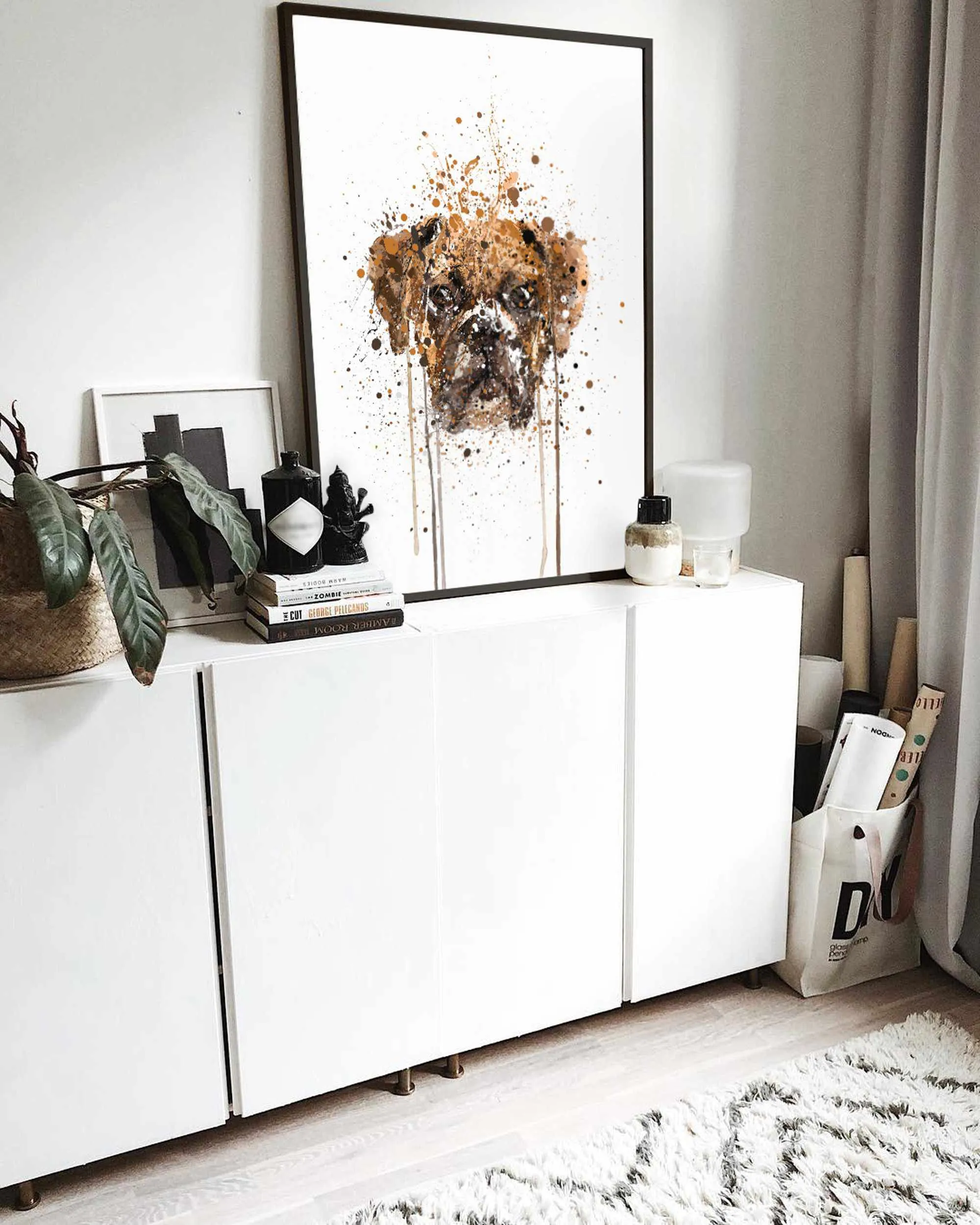 Boxer Wall Art Print
