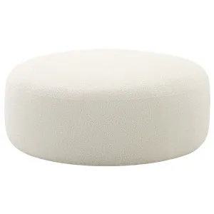 Broohah Ottoman, Cream