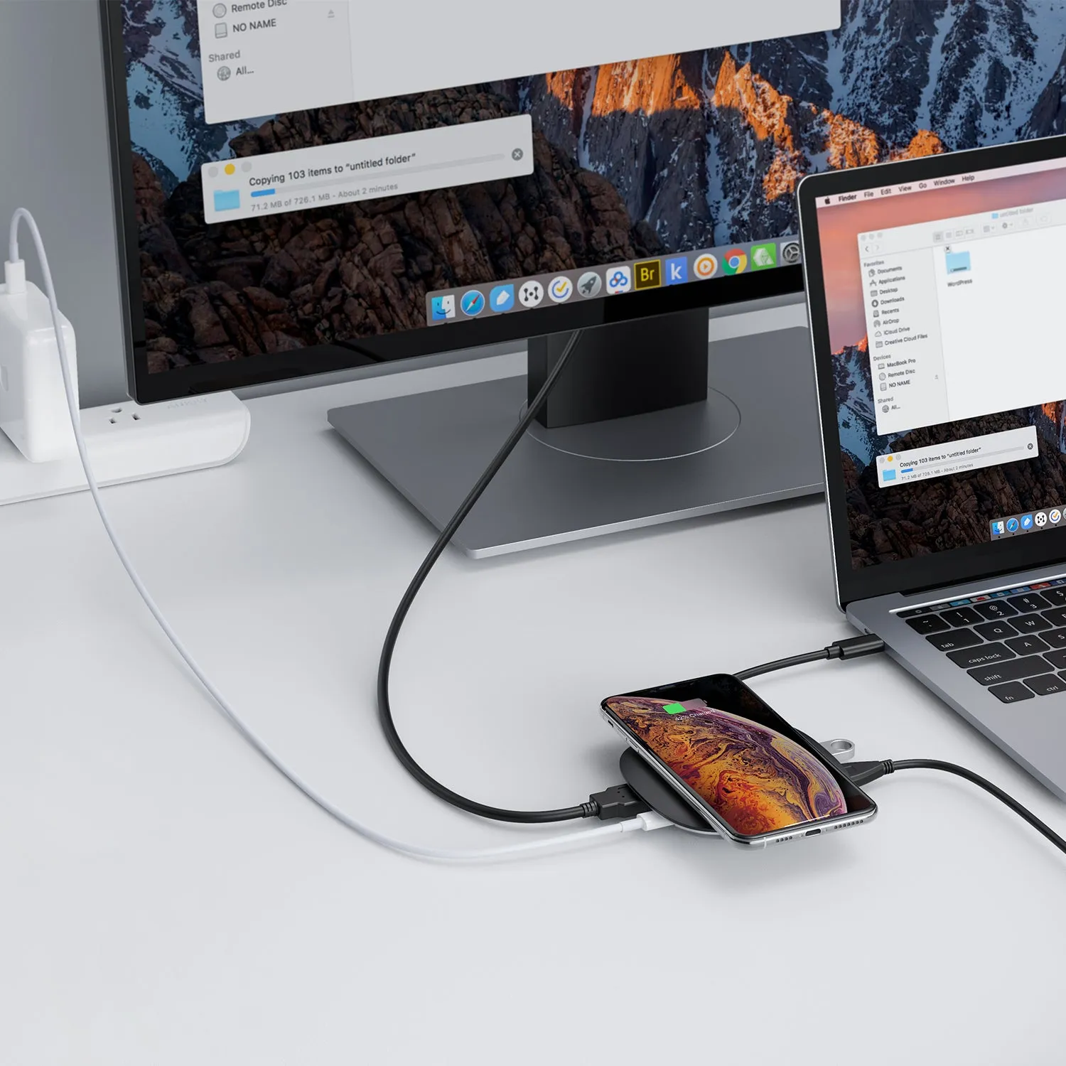 CB-C70 5-in-1 Unity Wireless Charging USB-C Hub