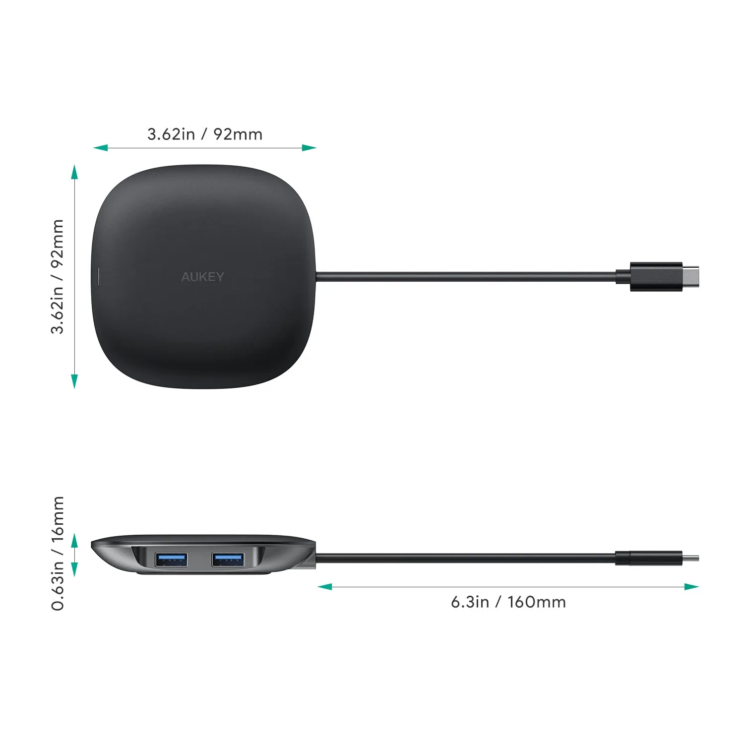 CB-C70 5-in-1 Unity Wireless Charging USB-C Hub