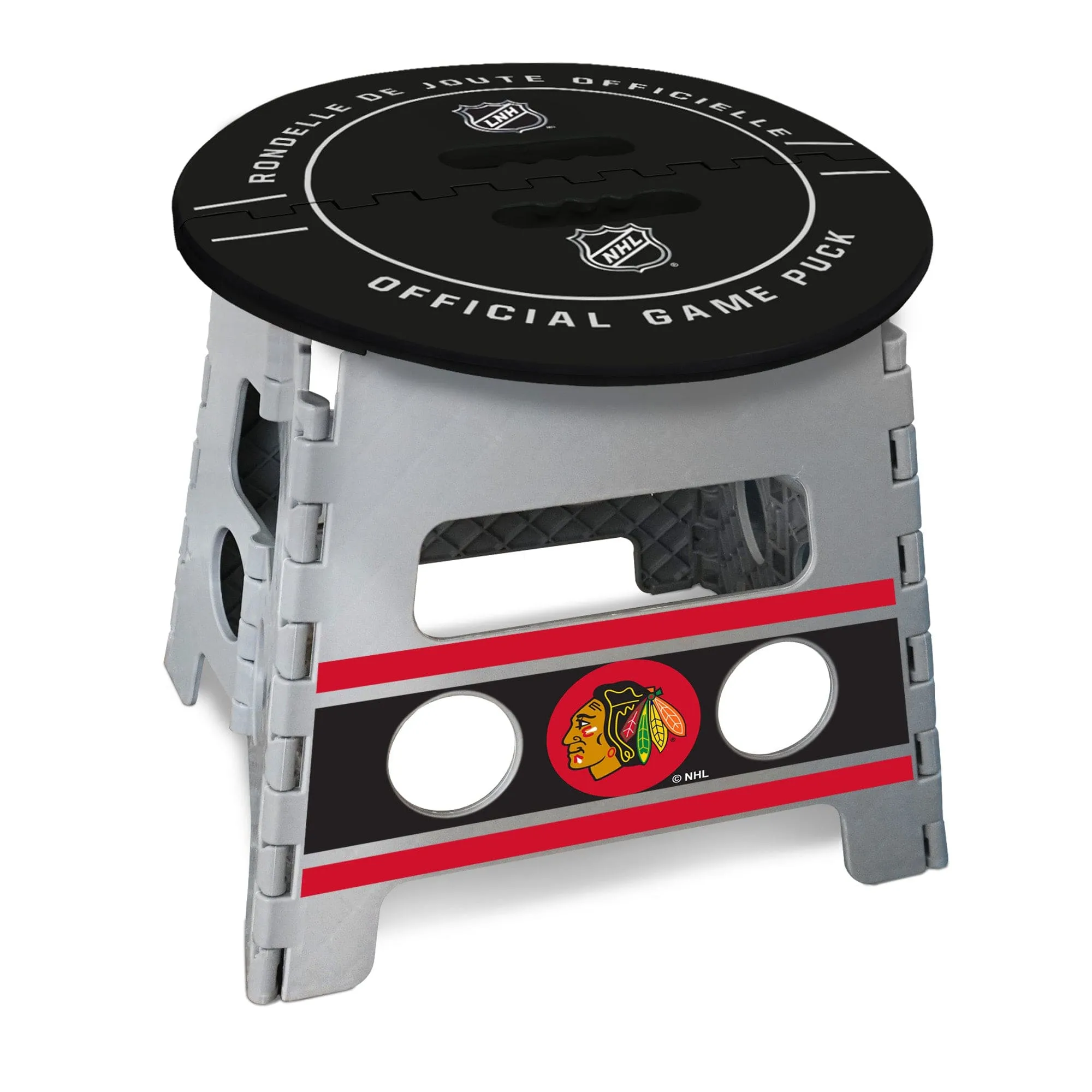 Chicago Blackhawks Folding Step Stool - 13in. Rise