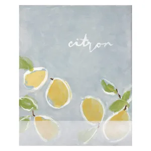 Citron Canvas Print 86.5Cm x 110Cm