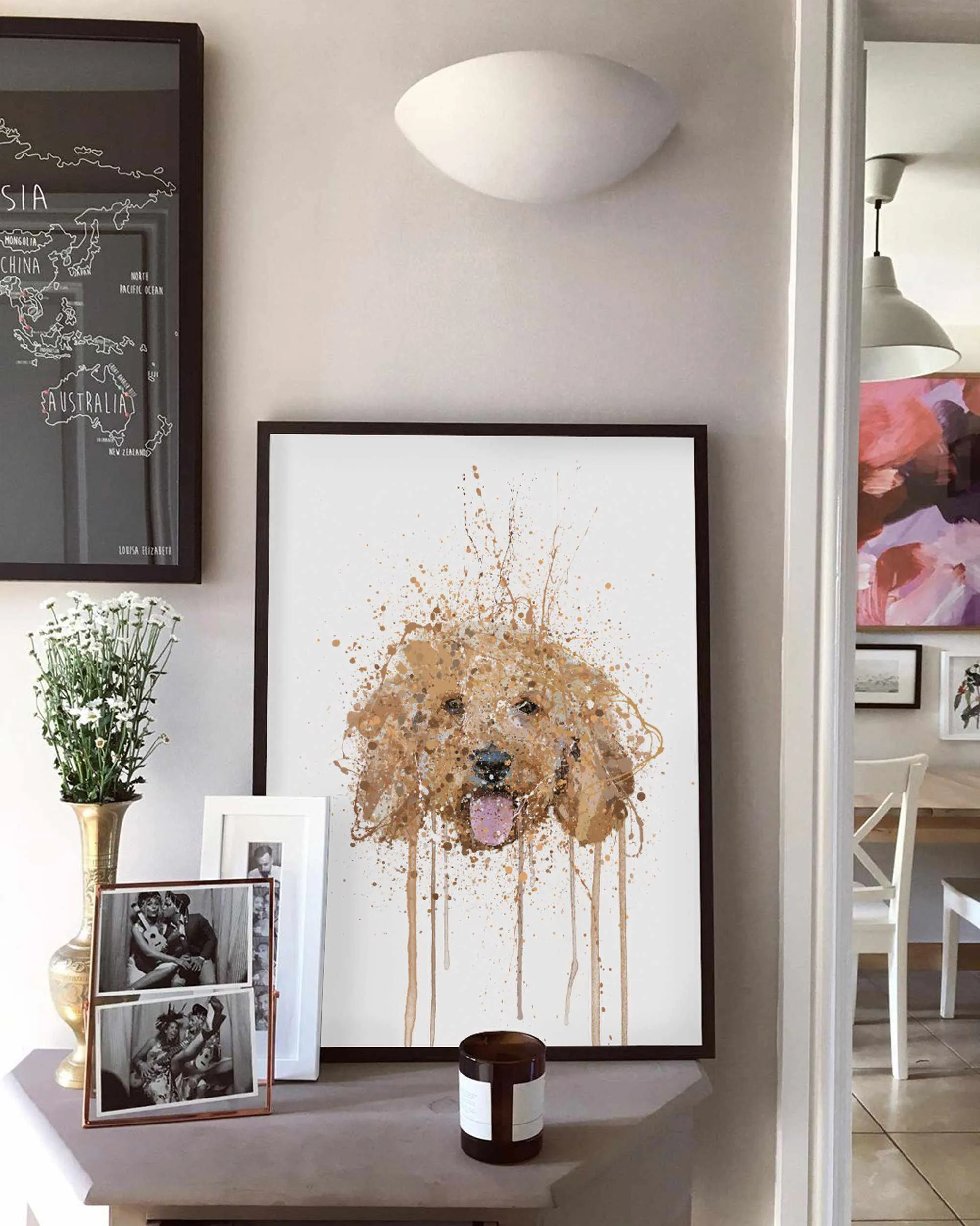 Cockapoo Wall Art Print