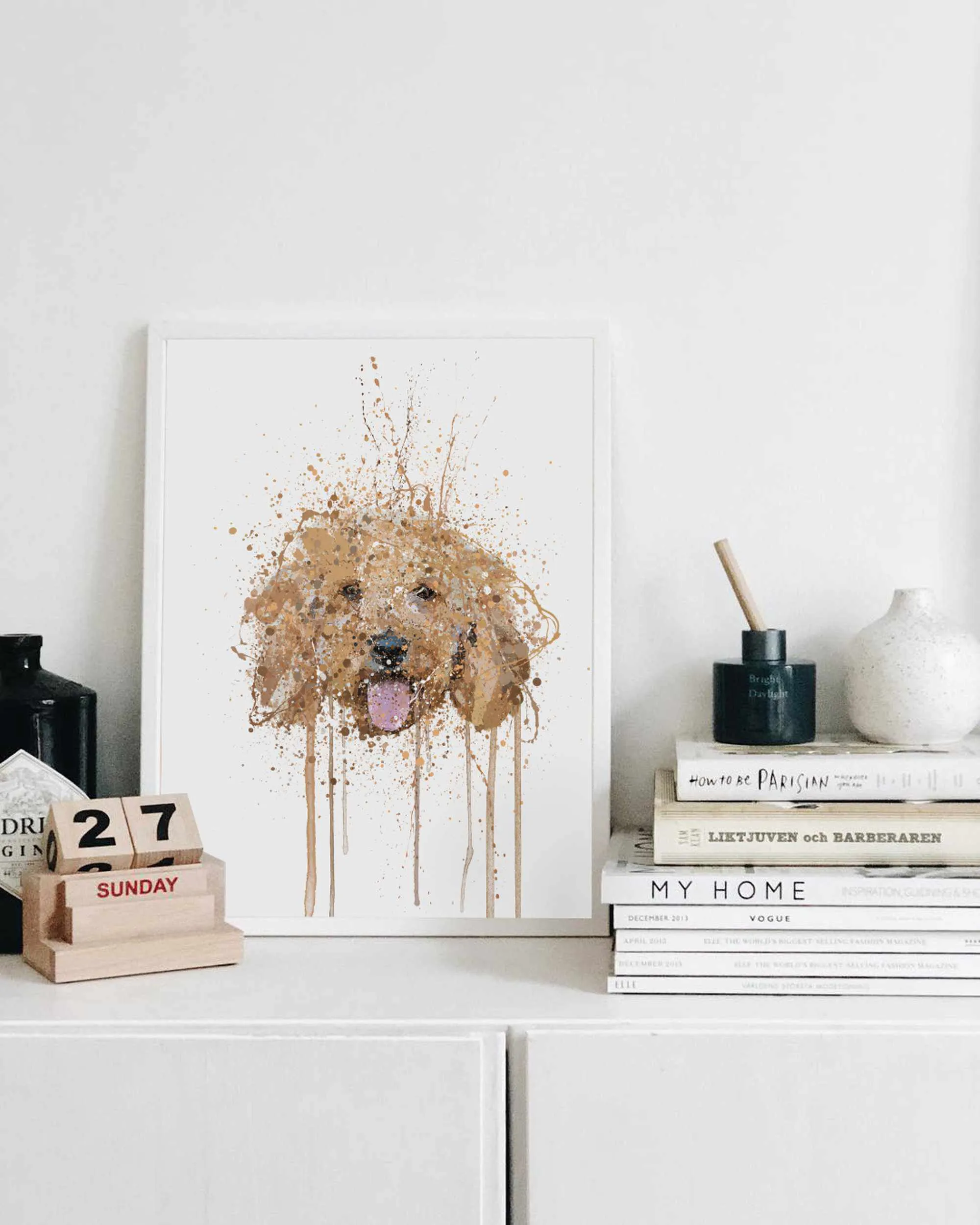 Cockapoo Wall Art Print
