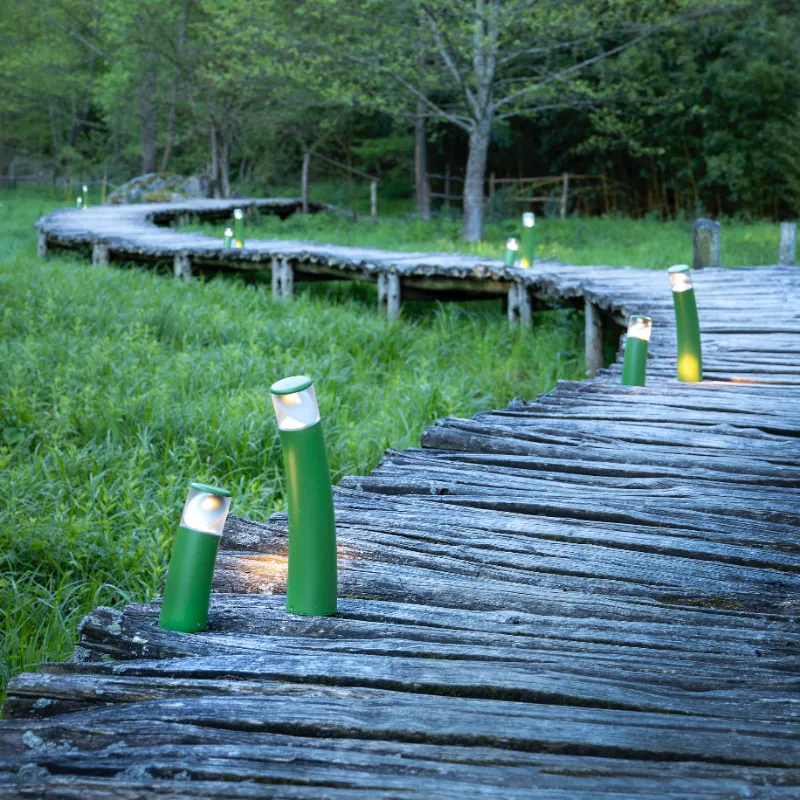 Curved Modern Bollard | Made in France