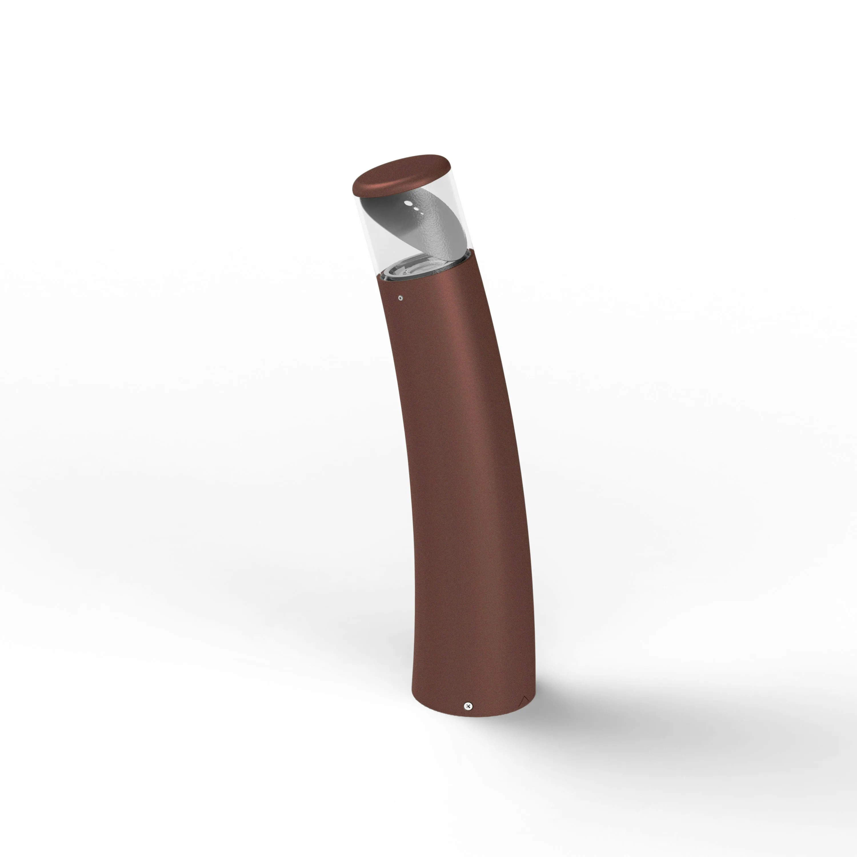 Curved Modern Bollard | Made in France