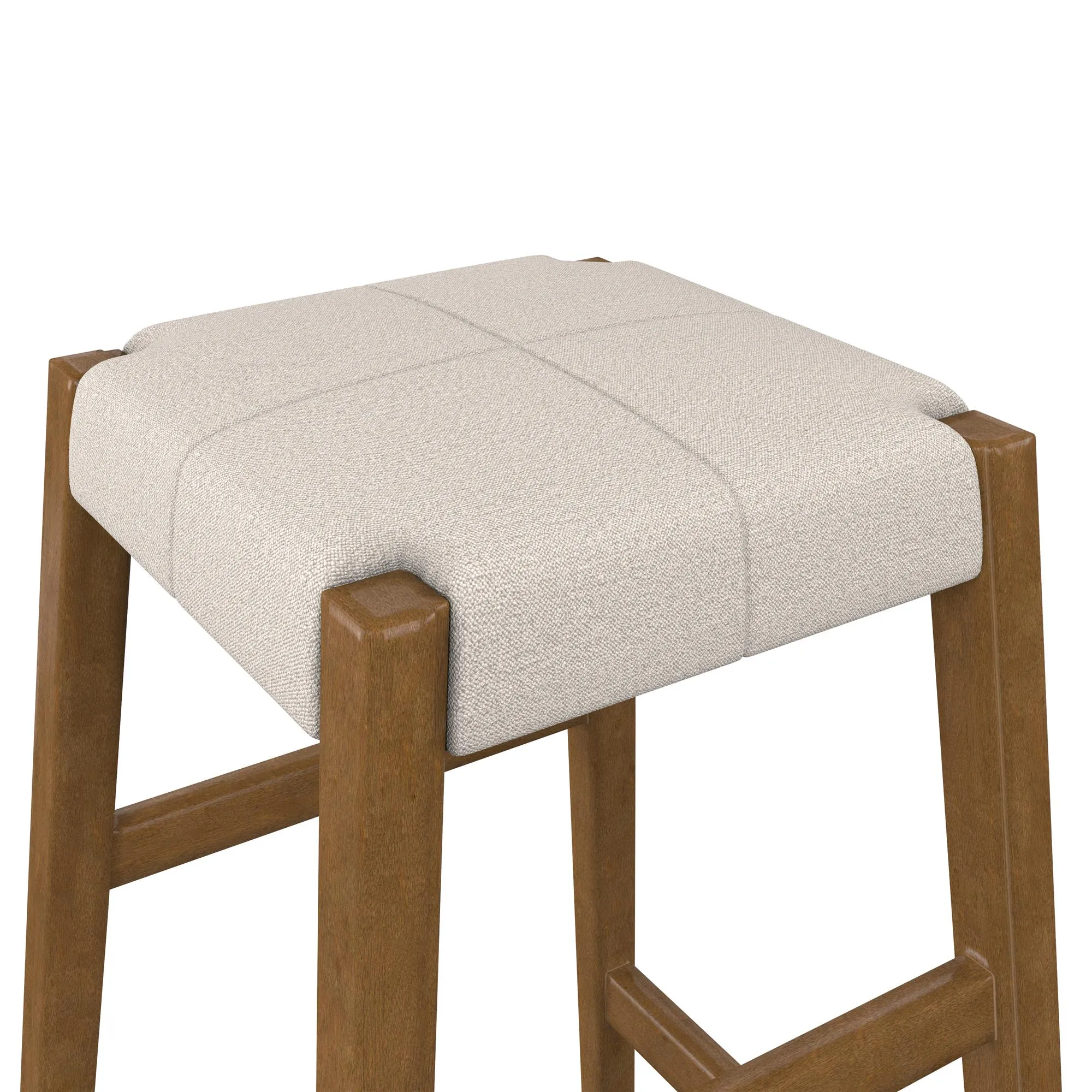 Dallon Sofa Table with 3 Stools and USB Charger