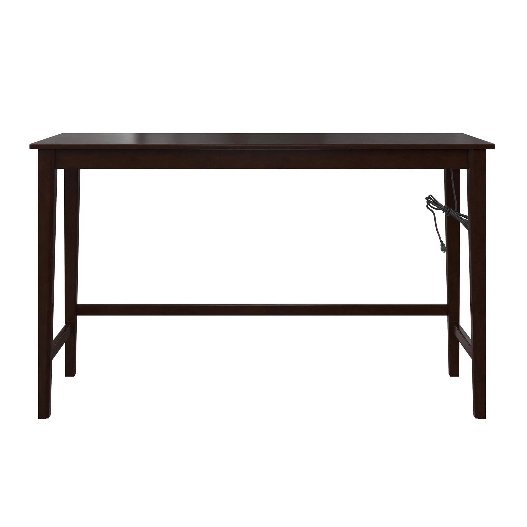 Dallon Sofa Table with 3 Stools and USB Charger