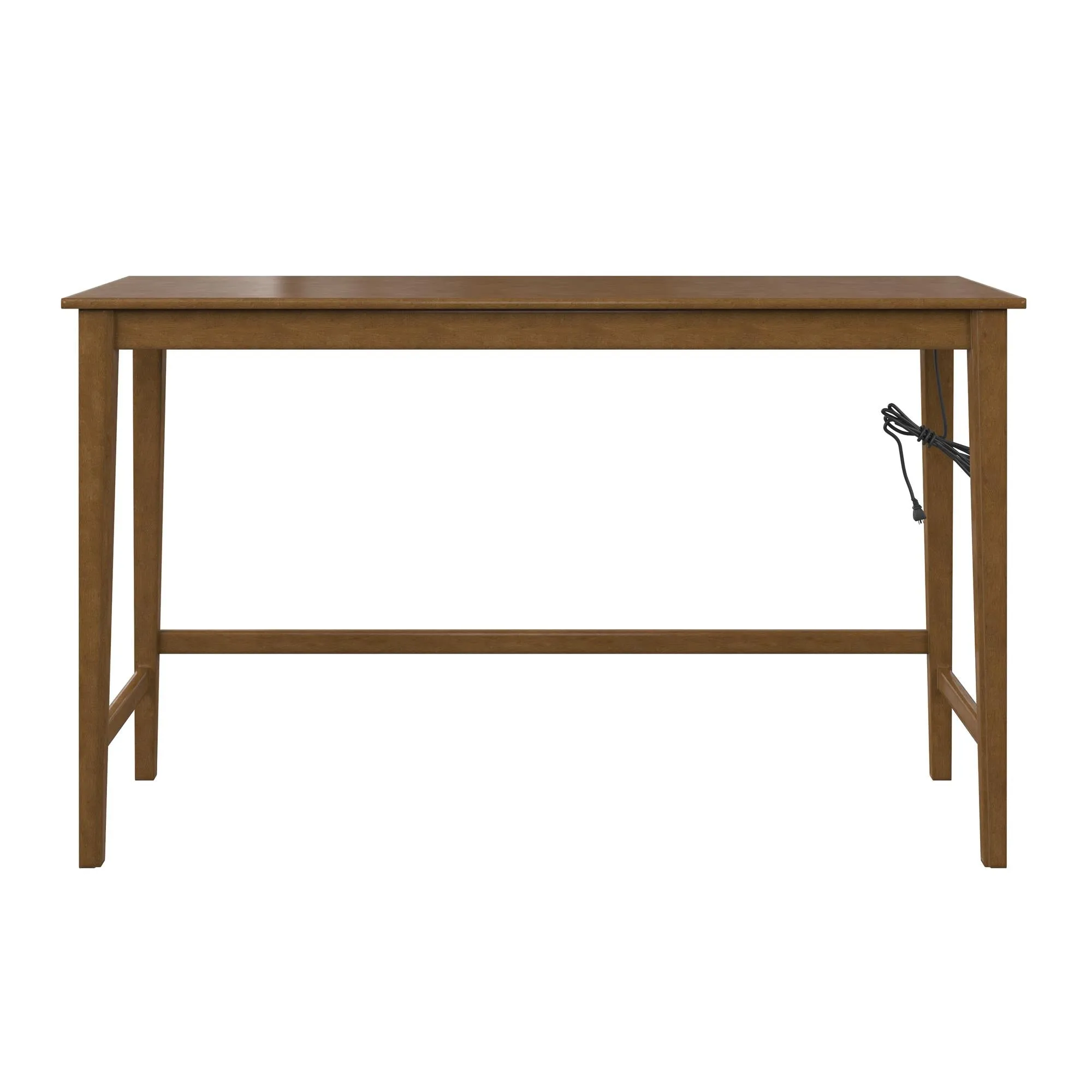 Dallon Sofa Table with 3 Stools and USB Charger