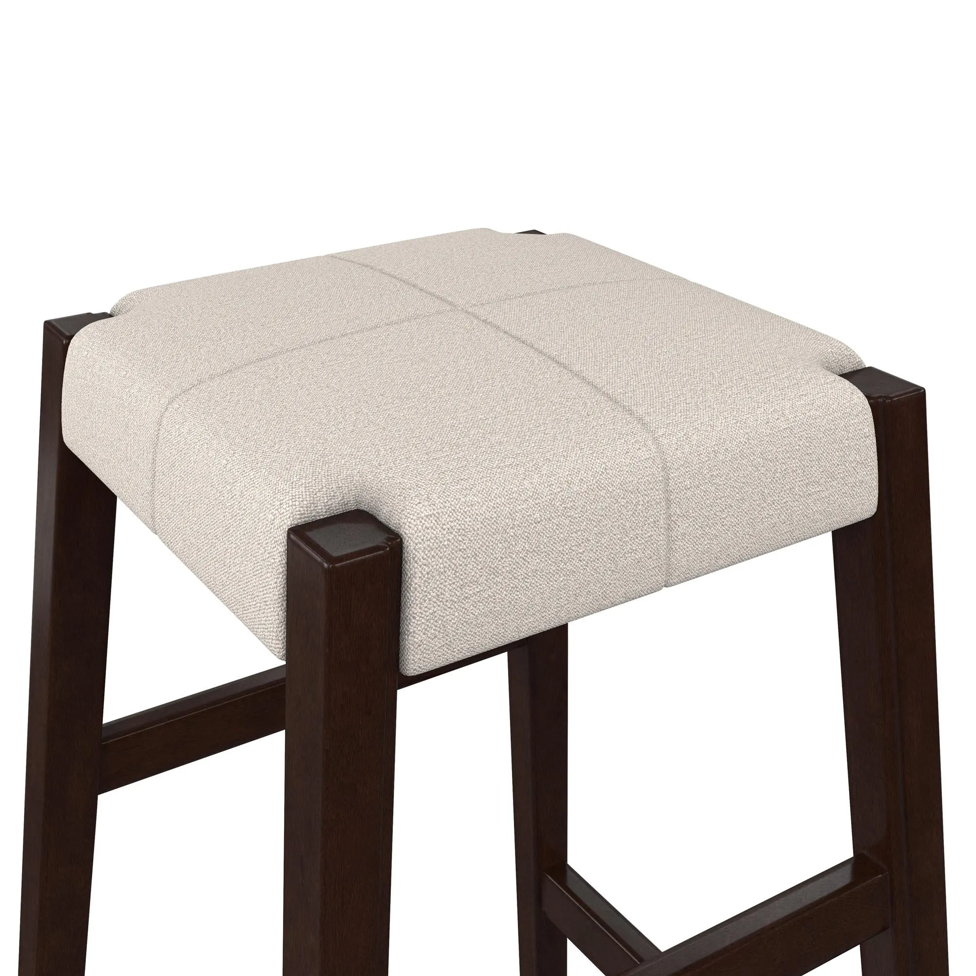 Dallon Sofa Table with 3 Stools and USB Charger