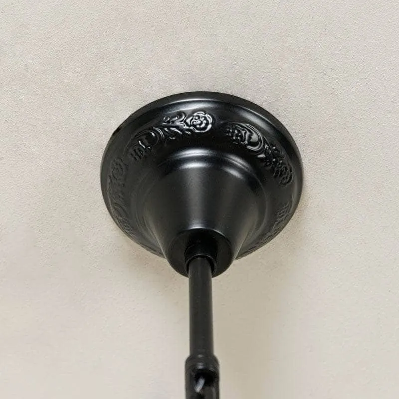 Delaware Large Chandelier Black