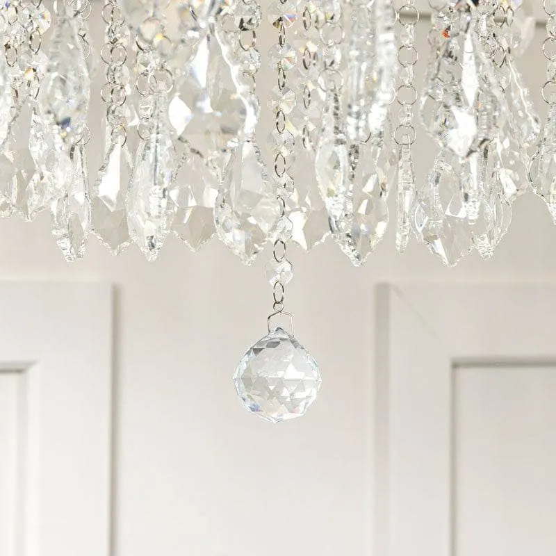 Delaware Large Chandelier Black